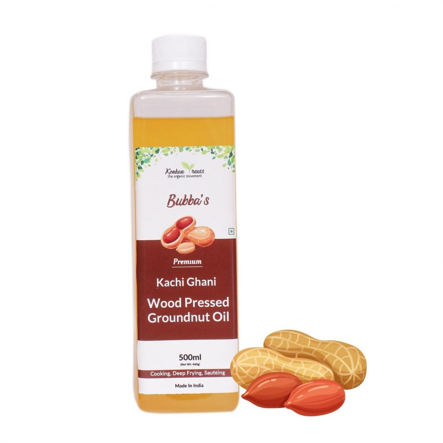 Wood Cold Pressed Groundnut/Peanut Oil